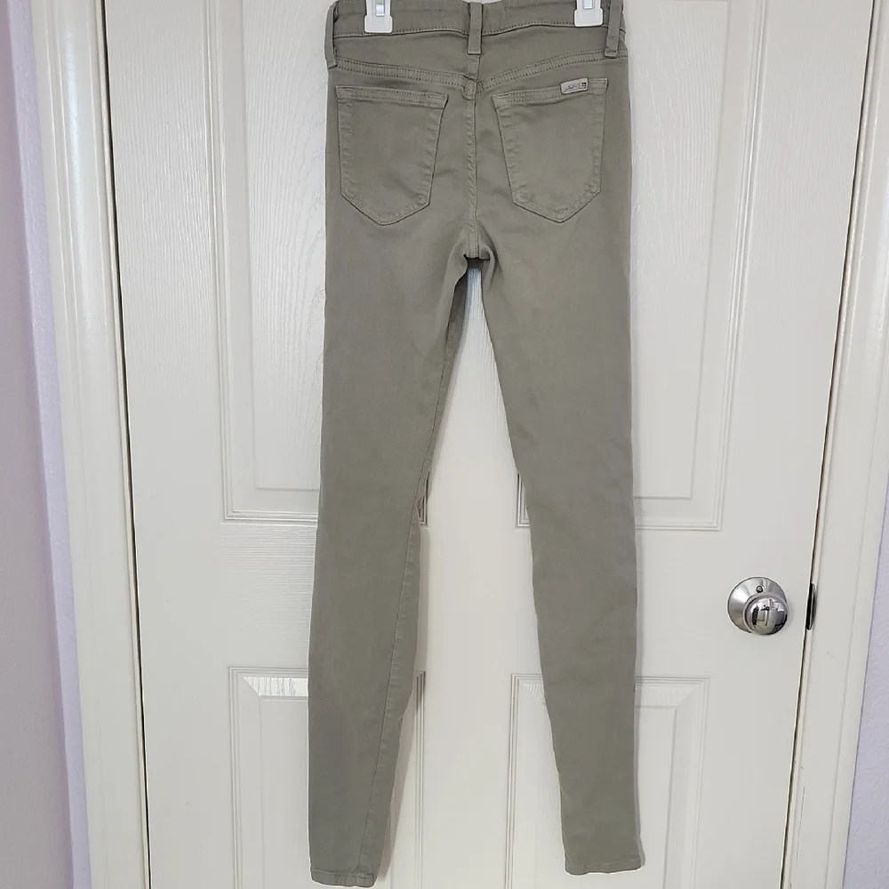 Joe's Jeans Women's Mid Rise Jeggings - Sage Olive - Picture 6 of 8